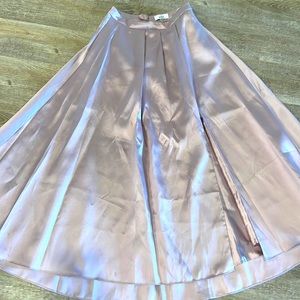 Belle Badgley Mischka skirt gown with a slit